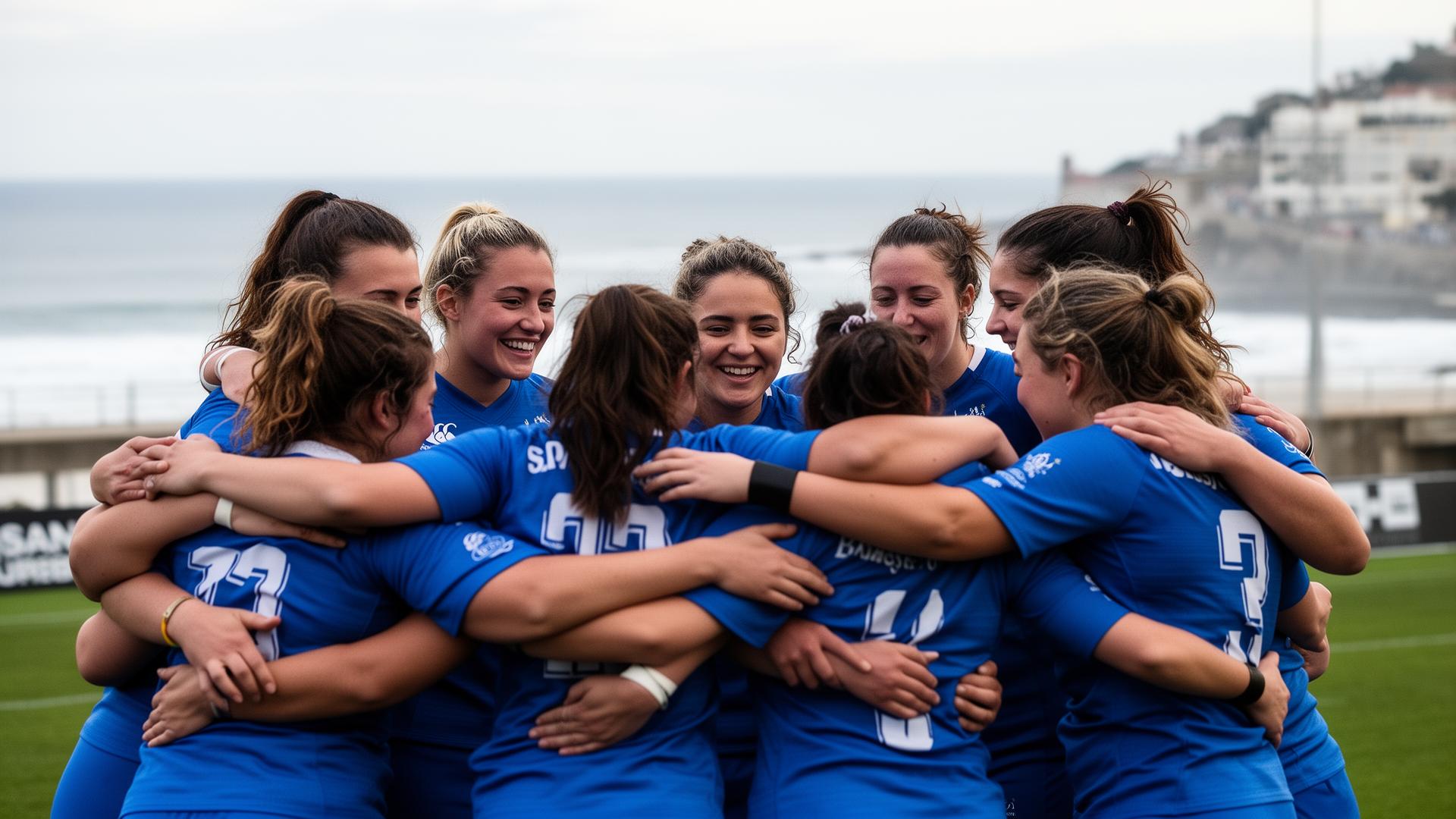 Equipo sénior femenino de Donostia Rugby